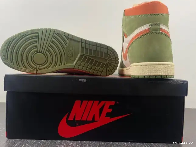 MaikeSneakers Jordan OG Celadon High FB9934-300 Air 1 Craft 0323